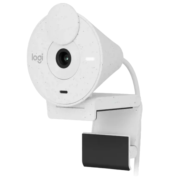 Cameră Web Logitech BRIO 300, Full-HD 1080P, Alb Cameră Web Logitech BRIO 300, Full-HD 1080P, Alb