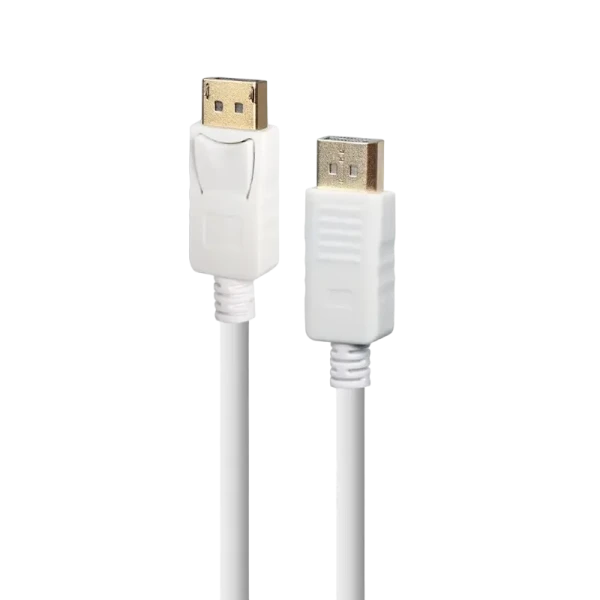 Cablu Video Cablexpert CC-DP2-6-W, DisplayPort (M) - DisplayPort (M), Alb Cablu Video Cablexpert CC-DP2-6-W, DisplayPort (M) - DisplayPort (M), Alb