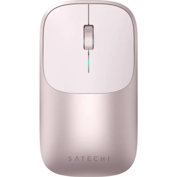 Wireless Mouse Satechi Slim EX, 3 buttons, Ambidextrous, Rechargeable, Bluetooth 5.0, Blush Wireless Mouse Satechi Slim EX, 3 buttons, Ambidextrous, Rechargeable, Bluetooth 5.0, Blush