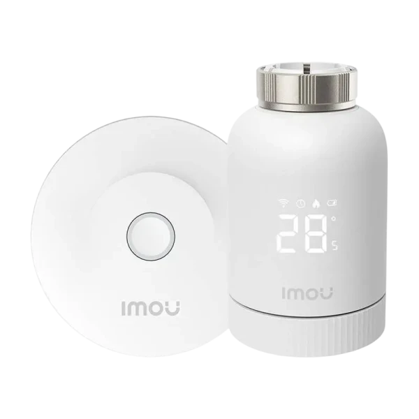 Termostat pentru calorifer IMOU Smart Radiator Thermostat, Alb Termostat pentru calorifer IMOU Smart Radiator Thermostat, Alb