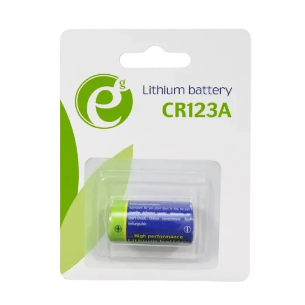 Батарейки Energenie EG-BA-CR123-01, CR123A, 1шт.