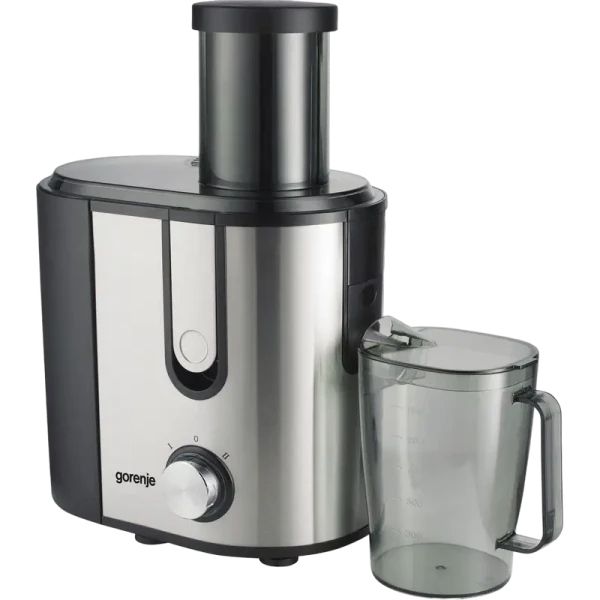 Storcător de fructe și legume Gorenje JC900E, Negru Inox