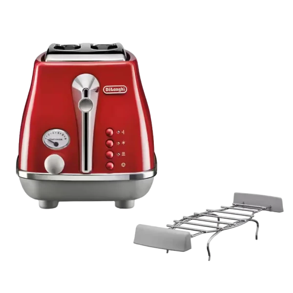 Тостер DeLonghi CTOC 2103 R, Tokyo Red Тостер DeLonghi CTOC 2103 R, Tokyo Red