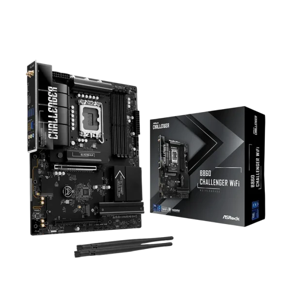 Материнская плата ASRock B860 CHALLENGER WIFI, LGA1851, AMD B860, ATX