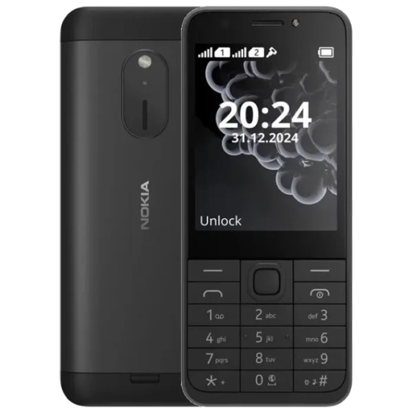 Telefon mobil Nokia 230 (2024), Negru Telefon mobil Nokia 230 (2024), Negru