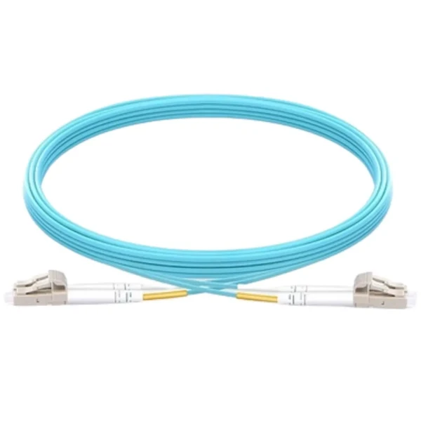 Fiber optic patch cords, Multimode OM4, LC-LC Duplex, 7M