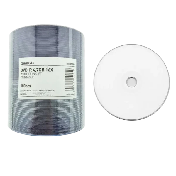 DVD Omega 44245, 100buc, Spindle