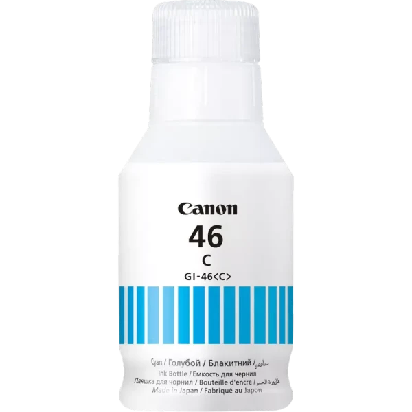Cartuș de cerneală Canon GI-46, 135ml, Cyan