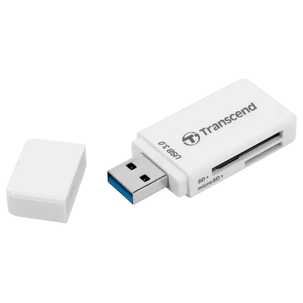 Кардридер Transcend TS-RDF5, USB Type-A, Белый