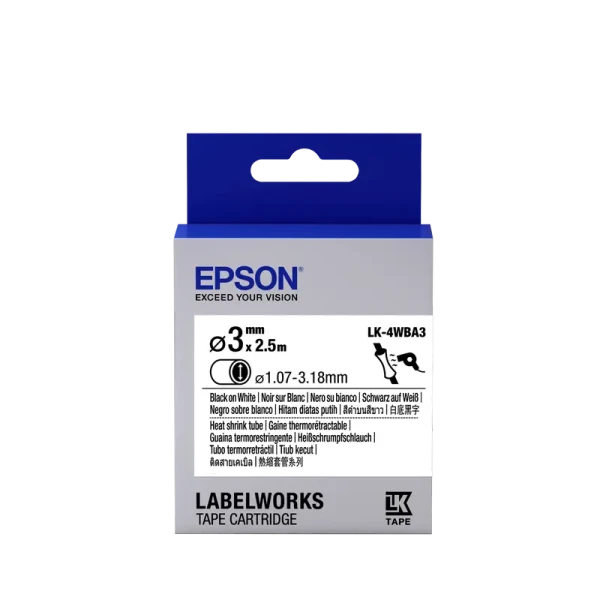 Epson LK4WBA3, 3 мм x 2,5 м Epson LK4WBA3, 3 мм x 2,5 м
