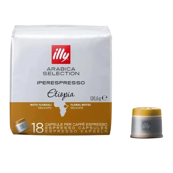 Кофе Illy Iperespresso Arabica Selection - Etiopia, 18 шт Кофе Illy Iperespresso Arabica Selection - Etiopia, 18 шт