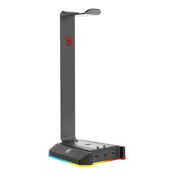 Подставка для игровой гарнитуры Bloody GS2, USB, Чёрный
