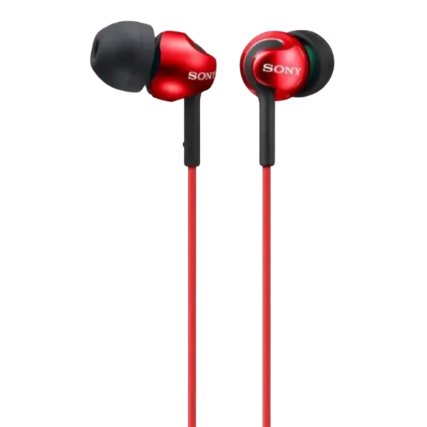 Наушники SONY MDR-EX110AP, Красный Наушники SONY MDR-EX110AP, Красный