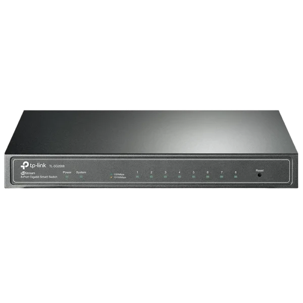Сетевой коммутатор TP-LINK TL-SG2008, 8x 10/100/1000 Мбит/с Сетевой коммутатор TP-LINK TL-SG2008, 8x 10/100/1000 Мбит/с
