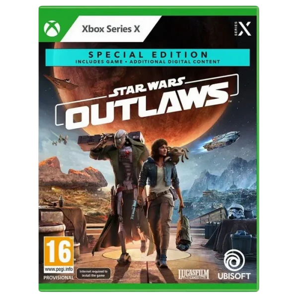 ActiVision Star Wars: Outlaws - Special Edition, Действие и приключения, Xbox, Диск ActiVision Star Wars: Outlaws - Special Edition, Действие и приключения, Xbox, Диск