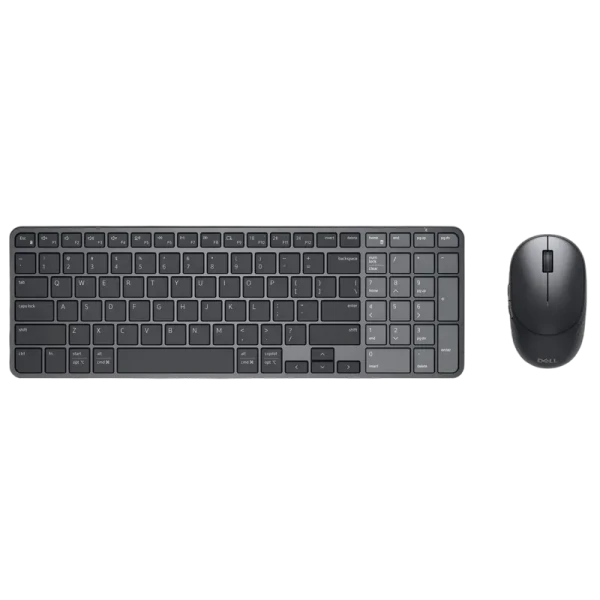 Set Tastatură + Mouse DELL KM746, Fără fir, Grafit