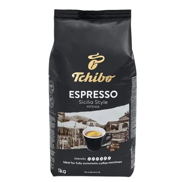 Coffee Tchibo Espresso Sicilia Style 1000g (boabe) Coffee Tchibo Espresso Sicilia Style 1000g (boabe)