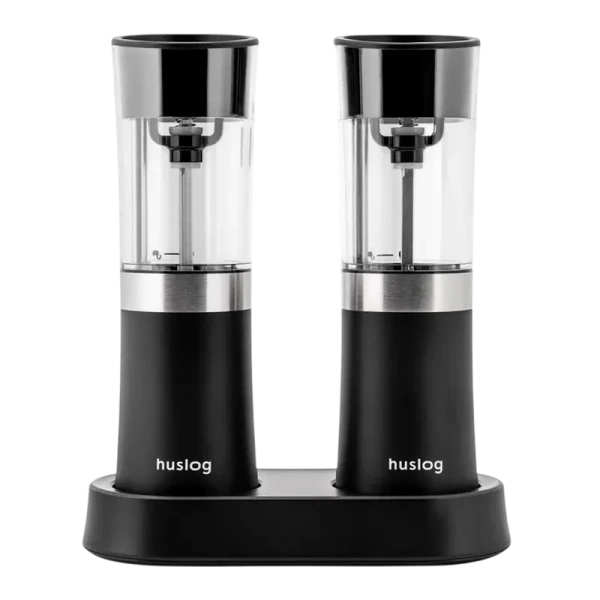 Huslog Grinder Set with Charging Base - Black Huslog Grinder Set with Charging Base - Black