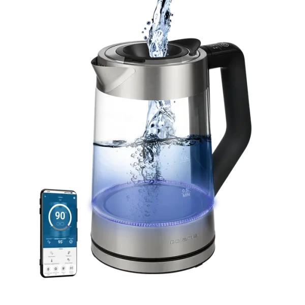 Электрочайник Polaris PWK 1725CGLD, Серебристый Электрочайник Polaris PWK 1725CGLD, Серебристый
