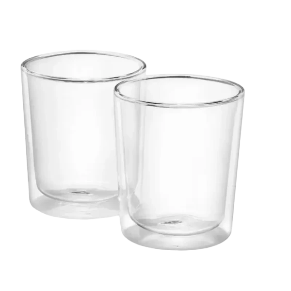 Set de pahare DeLongh DLSC318, 400 ml, 2 buc, Transparent Set de pahare DeLongh DLSC318, 400 ml, 2 buc, Transparent