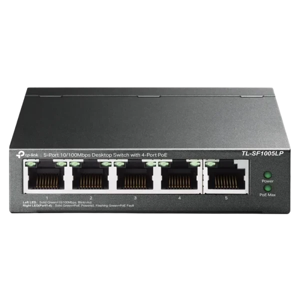 Comutator PoE TP-LINK TL-SF1005LP, 4x IEEE 802.3af
