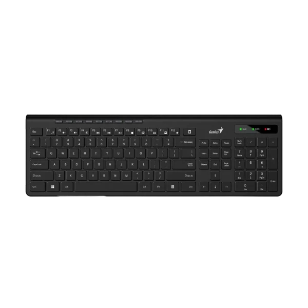 Клавиатура Genius SlimStar 7230, Беспроводное, Чёрный Клавиатура Genius SlimStar 7230, Беспроводное, Чёрный