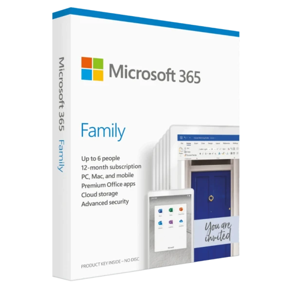 Microsoft 365 Family English Sub 1YR Microsoft 365 Family English Sub 1YR