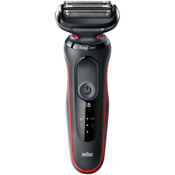 Aparat de ras electric Braun Series 5, Negru/Rosu Aparat de ras electric Braun Series 5, Negru/Rosu