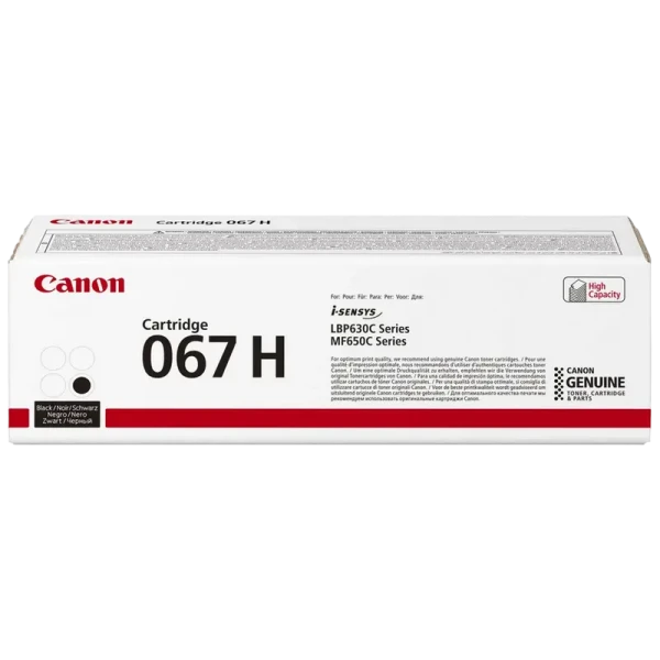 Тонер-картридж Canon CRG-067H, Чёрный Тонер-картридж Canon CRG-067H, Чёрный