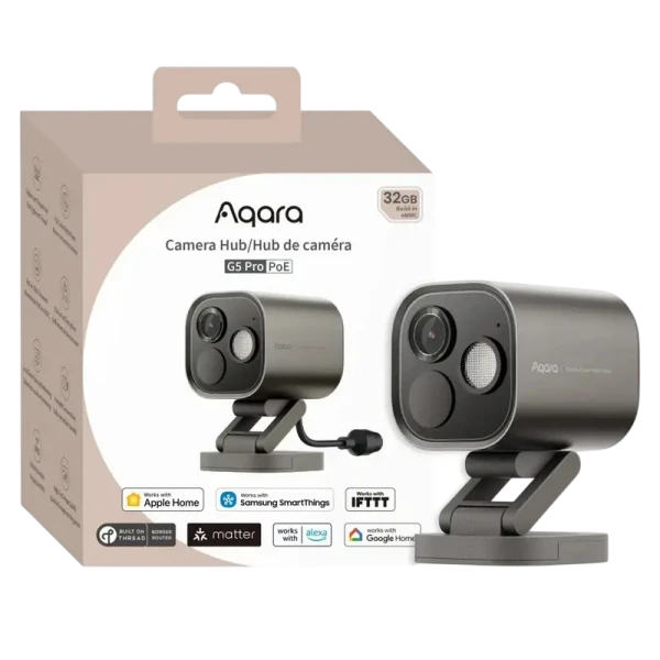 Умная камера видеонаблюдения AQARA Hub G5 Pro, Серый