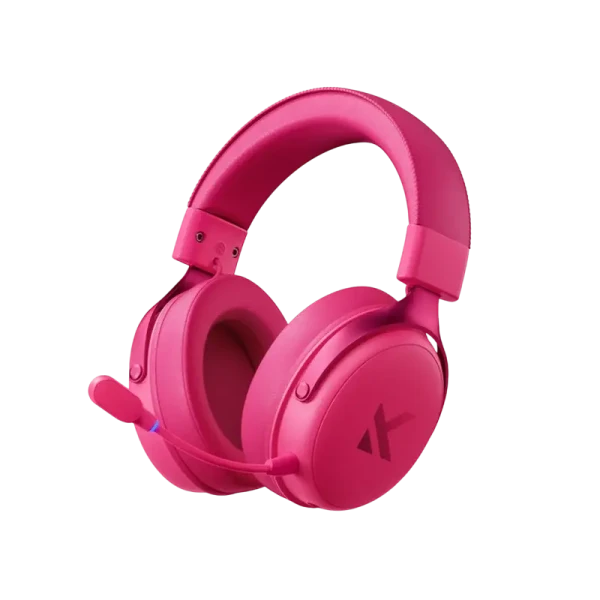 Căști gaming MCHOSE V9 Pro, Fără fir/Cu fir, Rose Red Căști gaming MCHOSE V9 Pro, Fără fir/Cu fir, Rose Red