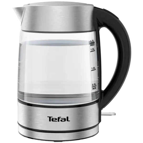 Fierbător electric Tefal KI772D38, Argintiu