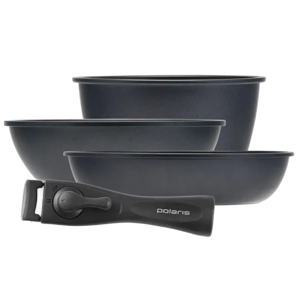 Set de vase Polaris EasyKeep-4DG, 1,7L, Negru Set de vase Polaris EasyKeep-4DG, 1,7L, Negru
