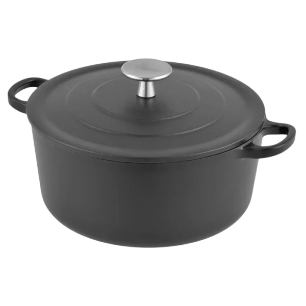 Кастрюля Royal Van Kampen en Begee Cast, 3,3л, 22см, Iron Black Кастрюля Royal Van Kampen en Begee Cast, 3,3л, 22см, Iron Black