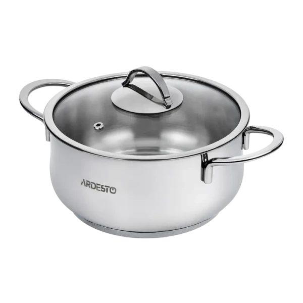 Cratiță Ardesto AR0730S, 3L, 20cm, Oțel inoxidabil Cratiță Ardesto AR0730S, 3L, 20cm, Oțel inoxidabil