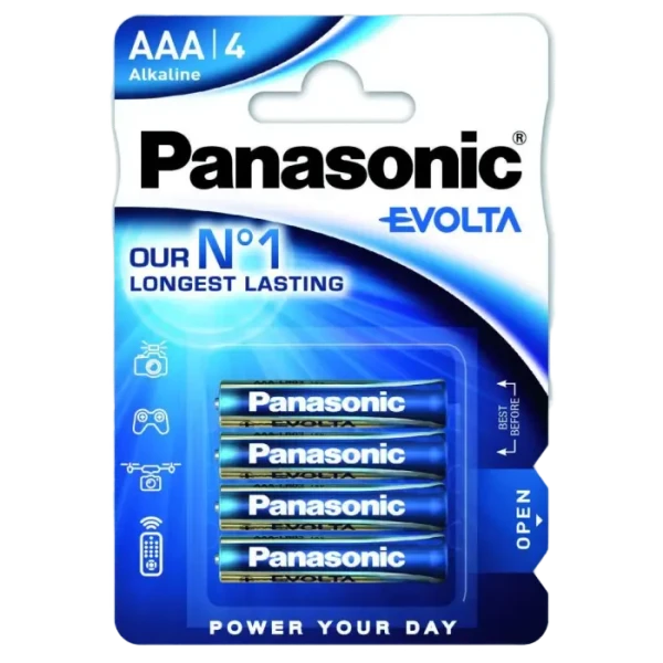 Baterii Panasonic LR03EGE, AAA, 4buc.