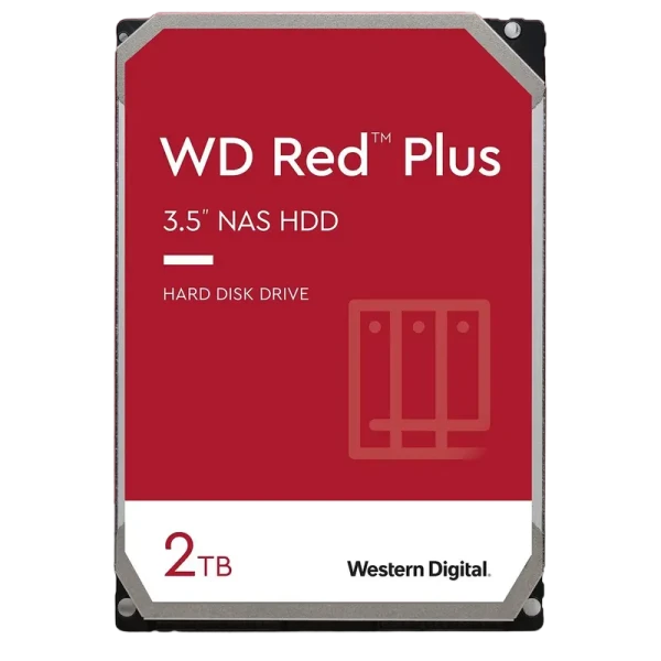 Unitate HDD Western Digital WD Red Plus, 3.5", 2 TB Unitate HDD Western Digital WD Red Plus, 3.5", 2 TB