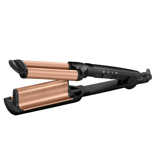Плойка BaByliss Deep Waver W2447E, Черный | Золотистый Плойка BaByliss Deep Waver W2447E, Черный | Золотистый