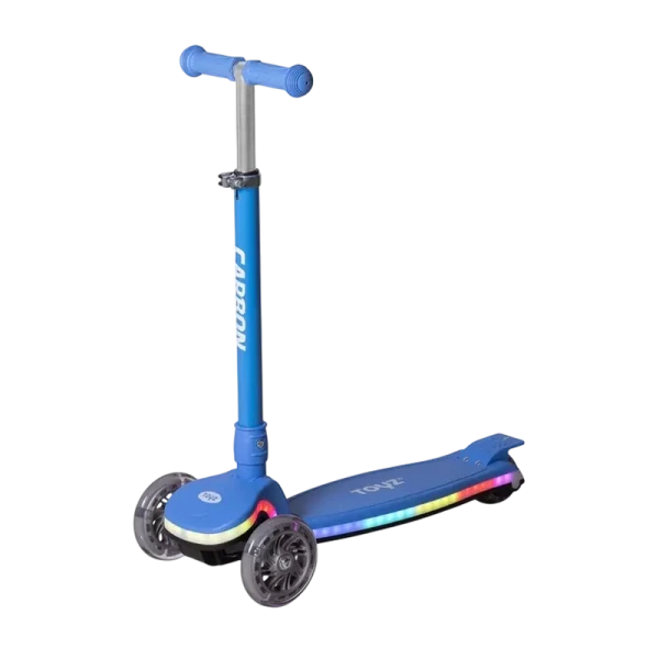Trotinetă cu 3 roți pentru copii Caretero Carbon, Albastru deschis Trotinetă cu 3 roți pentru copii Caretero Carbon, Albastru deschis