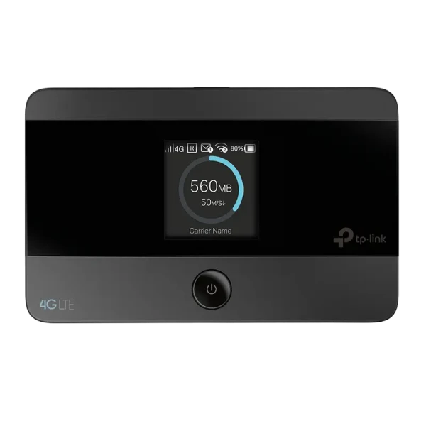 Wi-Fi Router mobil TP-LINK M7350, 2G, 3G, 4G, Negru