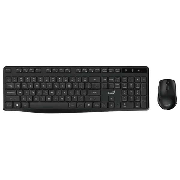 Set Tastatură + Mouse Genius KM-8206S, Fără fir, Negru Set Tastatură + Mouse Genius KM-8206S, Fără fir, Negru