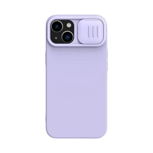Чехол Nillkin iPhone 14 Plus, CamShield Silky Silicone, Фиолетовый