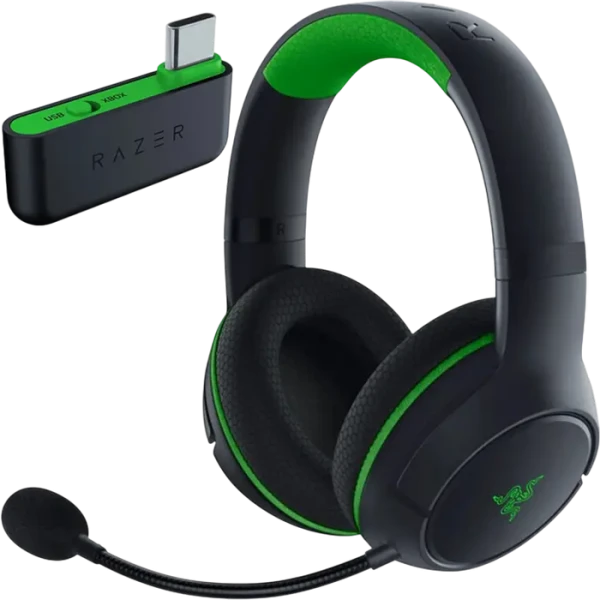 Игровая Гарнитура Razer Kaira for Xbox, Беспроводной, Чёрный