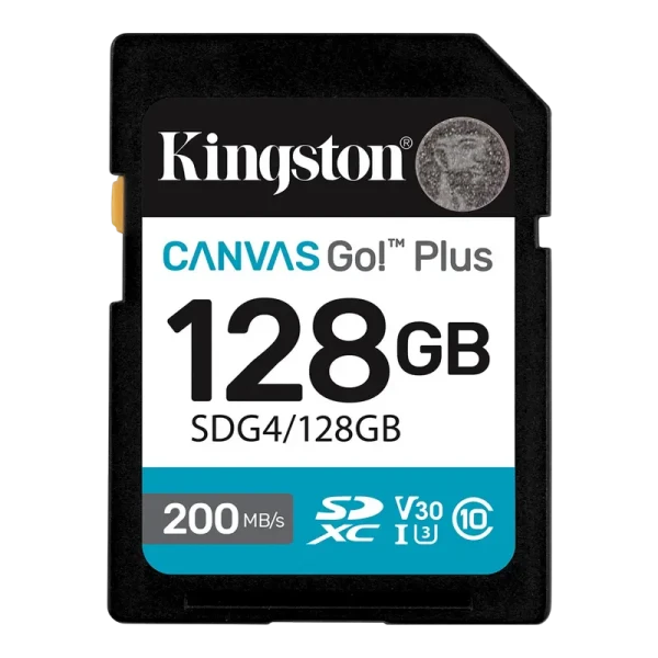 Карта памяти Kingston Canvas Go! Plus, 128Гб (SDG4/128GB) Карта памяти Kingston Canvas Go! Plus, 128Гб (SDG4/128GB)
