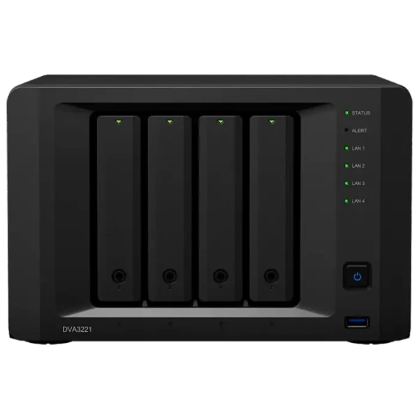Сетевое хранилище SYNOLOGY DVA3221, Чёрный Сетевое хранилище SYNOLOGY DVA3221, Чёрный