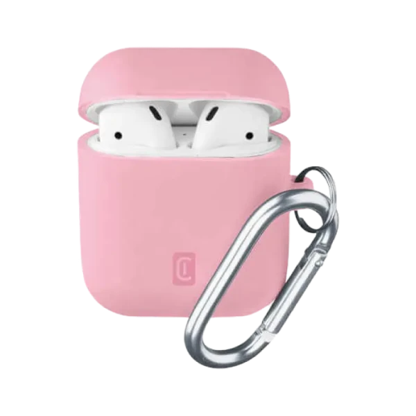 Чехол для Airpods Cellularline Bounce - AirPods 1 & 2, Розовый