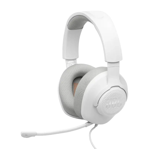 Игровая Гарнитура JBL Quantum 100M2, Проводной аналоговый, Белый