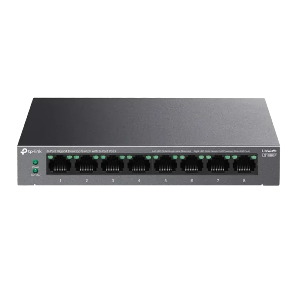 Comutator PoE TP-LINK LS108GP, 802.3af/at PoE+