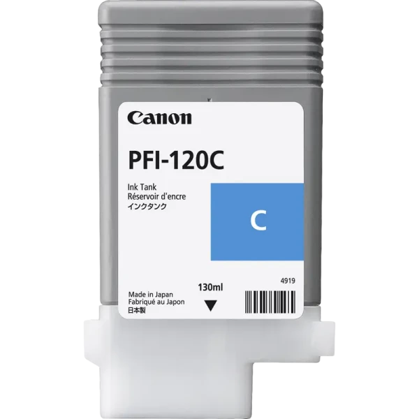 Картридж чернильный Canon PFI-120, 130мл, Голубой Картридж чернильный Canon PFI-120, 130мл, Голубой