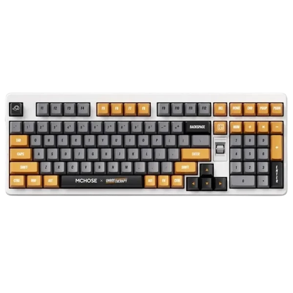 Tastatură MCHOSE X Unbox Therapy UT98, Fără fir, Retro Therapy Tastatură MCHOSE X Unbox Therapy UT98, Fără fir, Retro Therapy